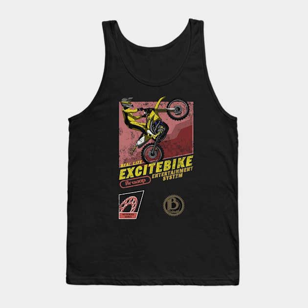 Real Life Excitebike Tank Top by BAHMcreations